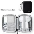 BOONA Hard Laptop Power Supply Organizer Case Travel Carrying Power Source Mouse Case Electronic Accessories Bag for Mac